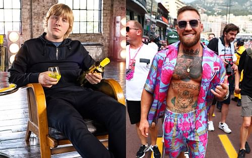 Paddy Pimblett (left), Conor McGregor (right) [Image courtesy of @theufcbaddy on Instagram]