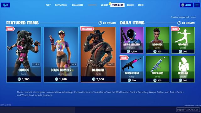 What Fortnite Should Do To Improve The Item Shop