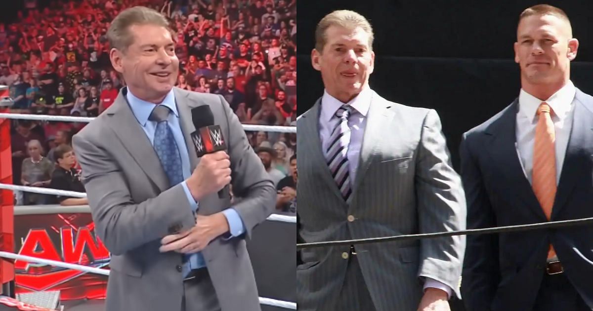 Mr. McMahon cut a promo on RAW to hype up John Cena&#039;s return