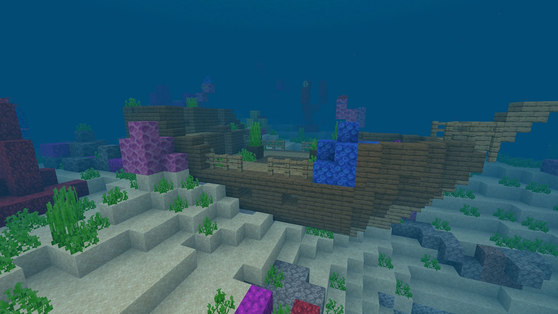 These maps generate in shipwrecks and underwater ruins (Image via Minecraft 1.19 Bedrock Edition)