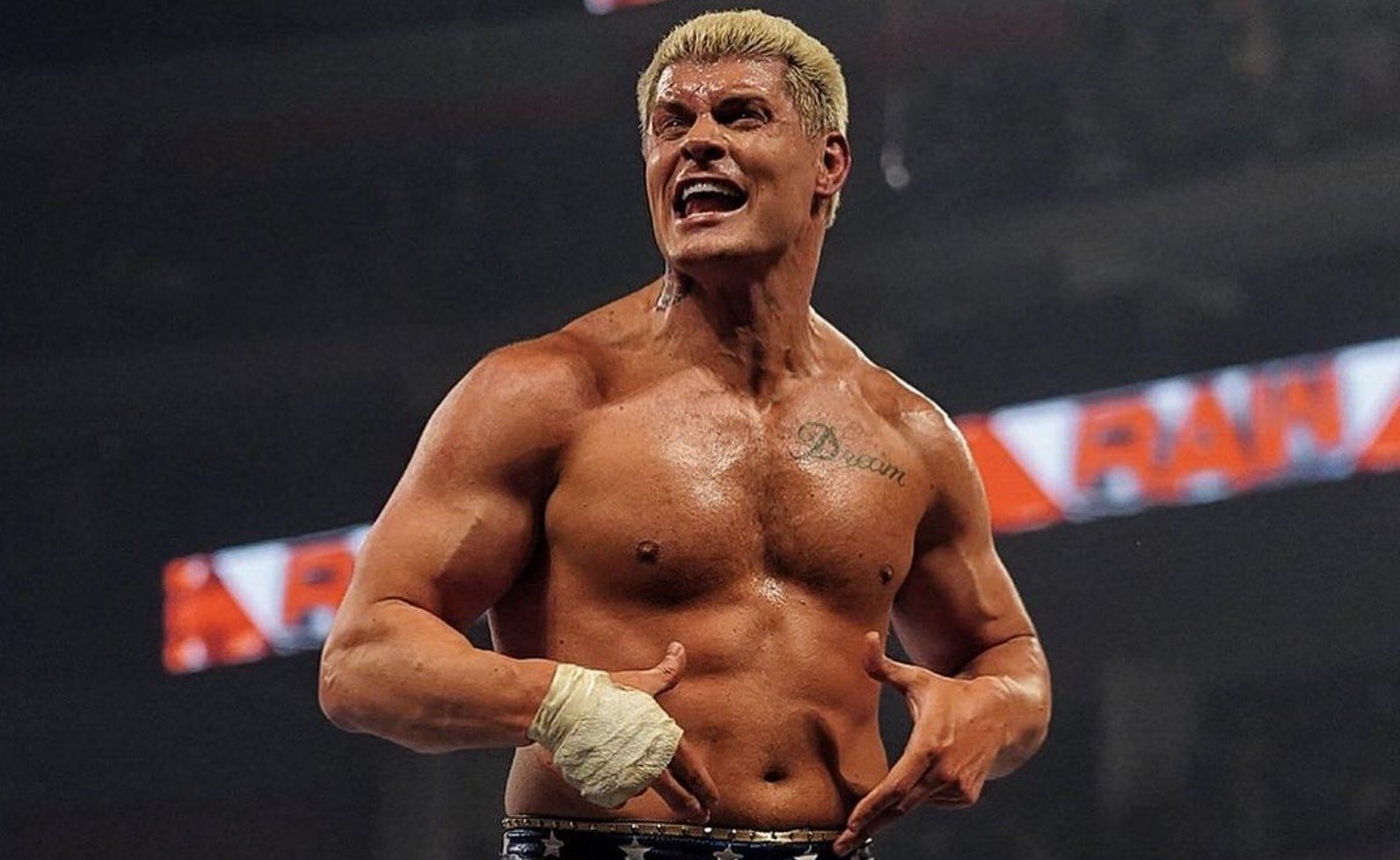 Cody Rhodes competed with a nasty injury at Hell in a Cell