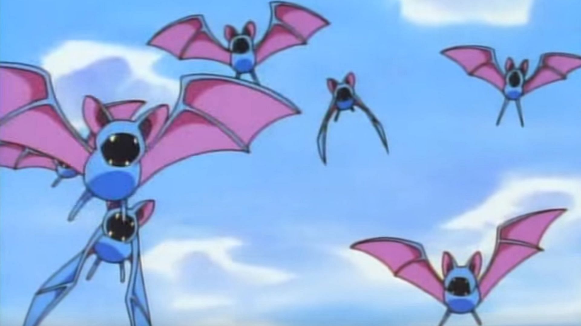 Zubats will annoy any trainer that enters a cave (Image credits: OLM Incorporated, Pokemon: Indigo League)