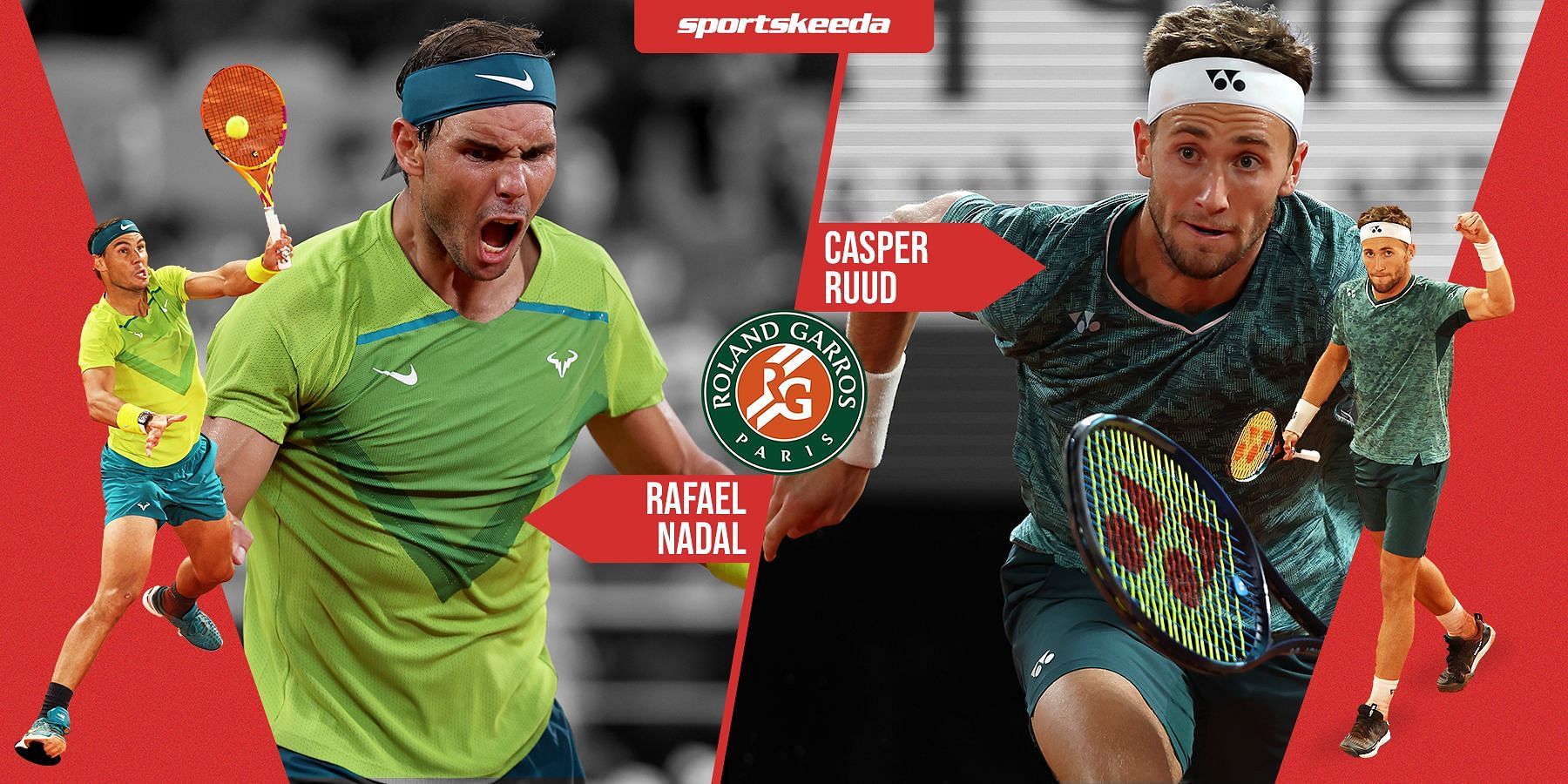 Rafael Nadal and Casper Ruud will lock horns in the 2022 French Open final.