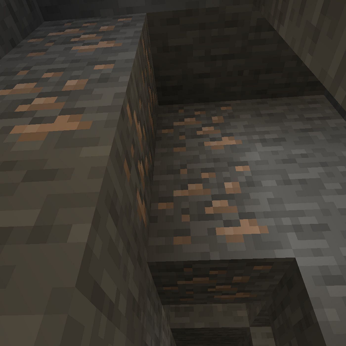 Iron ore in a cave (Image via Mojang)