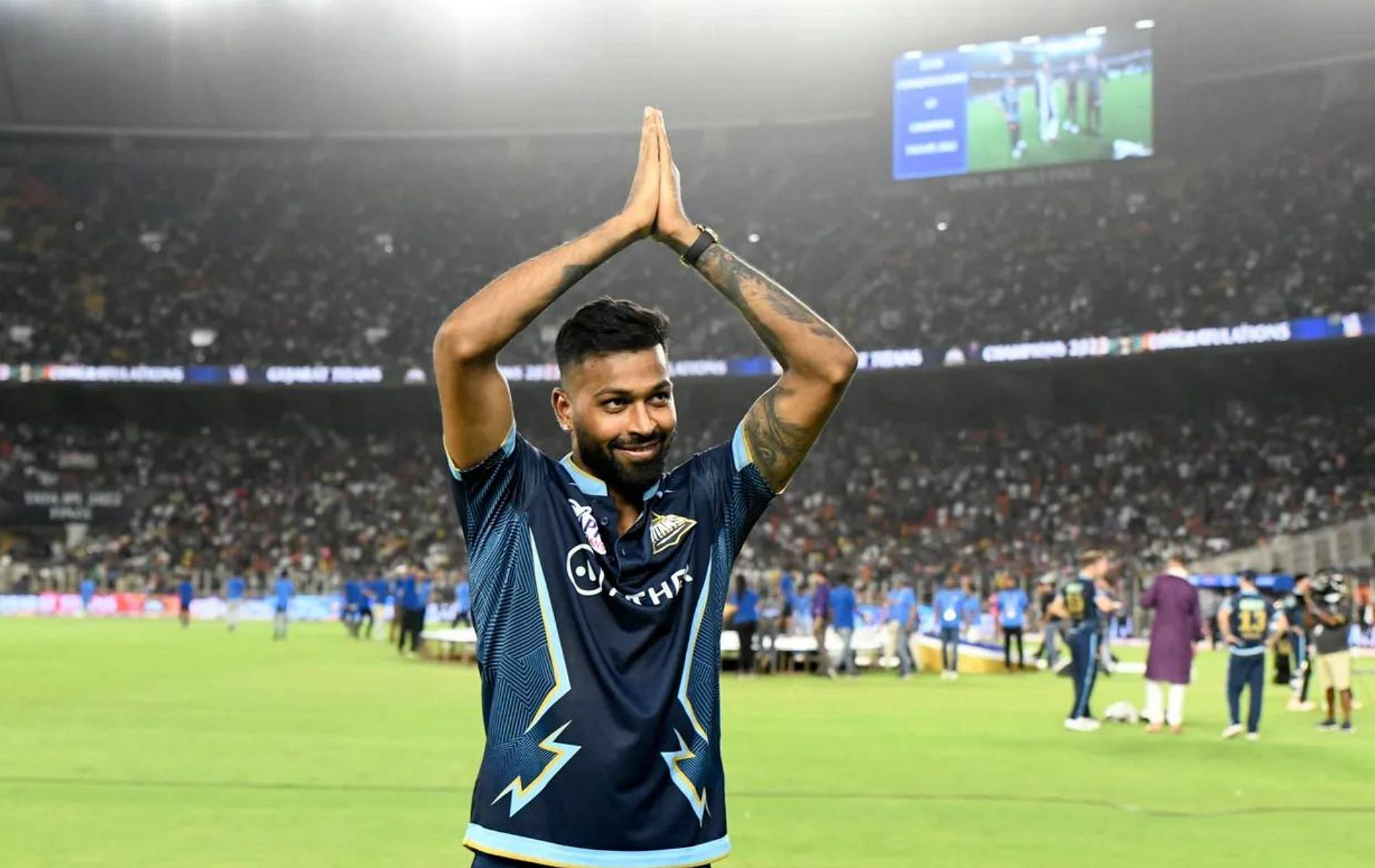 Hardik Pandya led Gujarat Titans from the front (Image source: IPLT20.com)