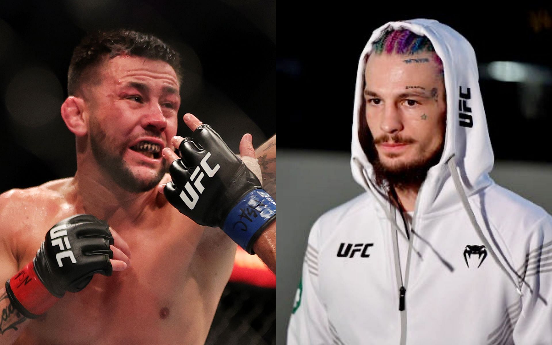 Pedro Munhoz (left) and Sean O&#039;Malley (right) (Images via Getty and Instagram/Sean O&#039;Malley)