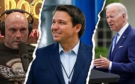 "Ultimately he was correct" - Joe Rogan supports Ron DeSantis as President over "dead man" Joe Biden