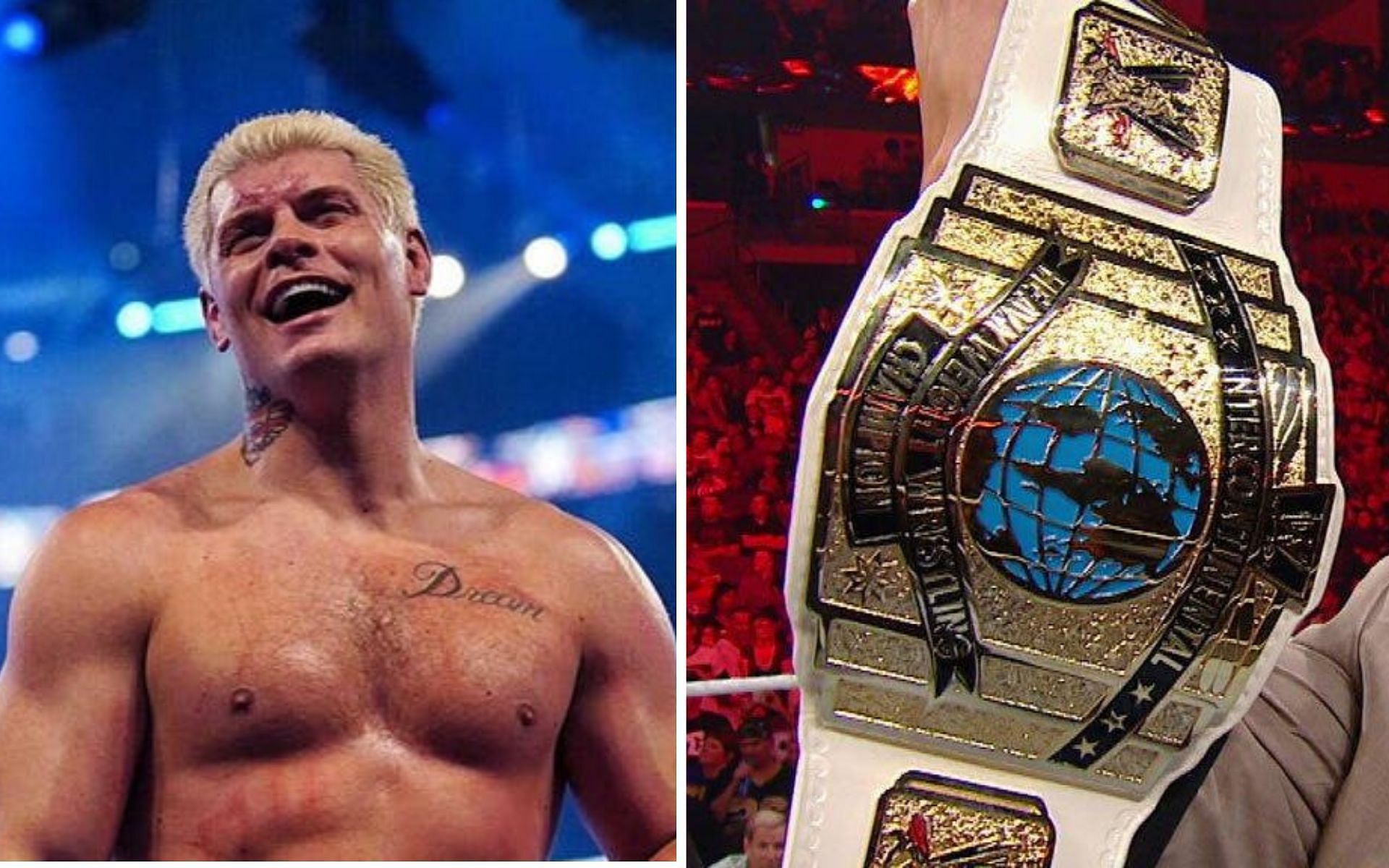 Cody Rhodes changed the IC title during his reign!