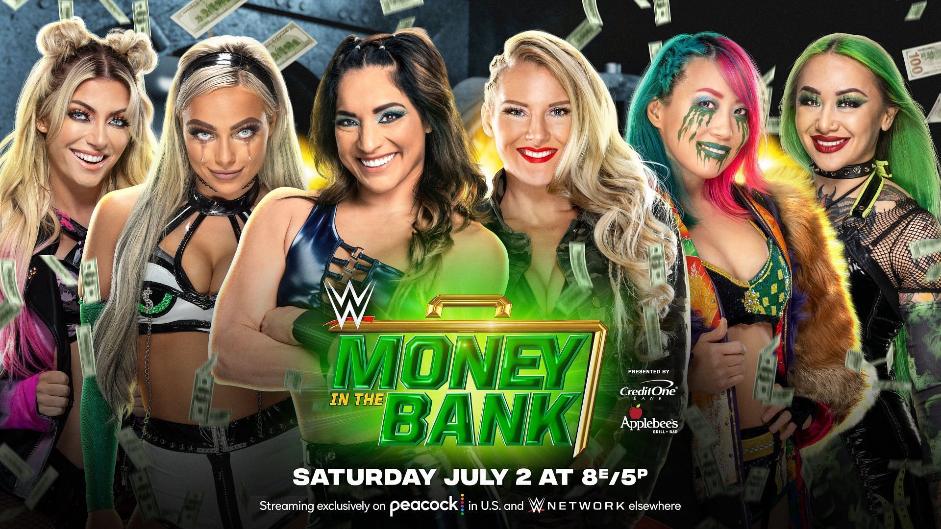 The field for Money in the Bank