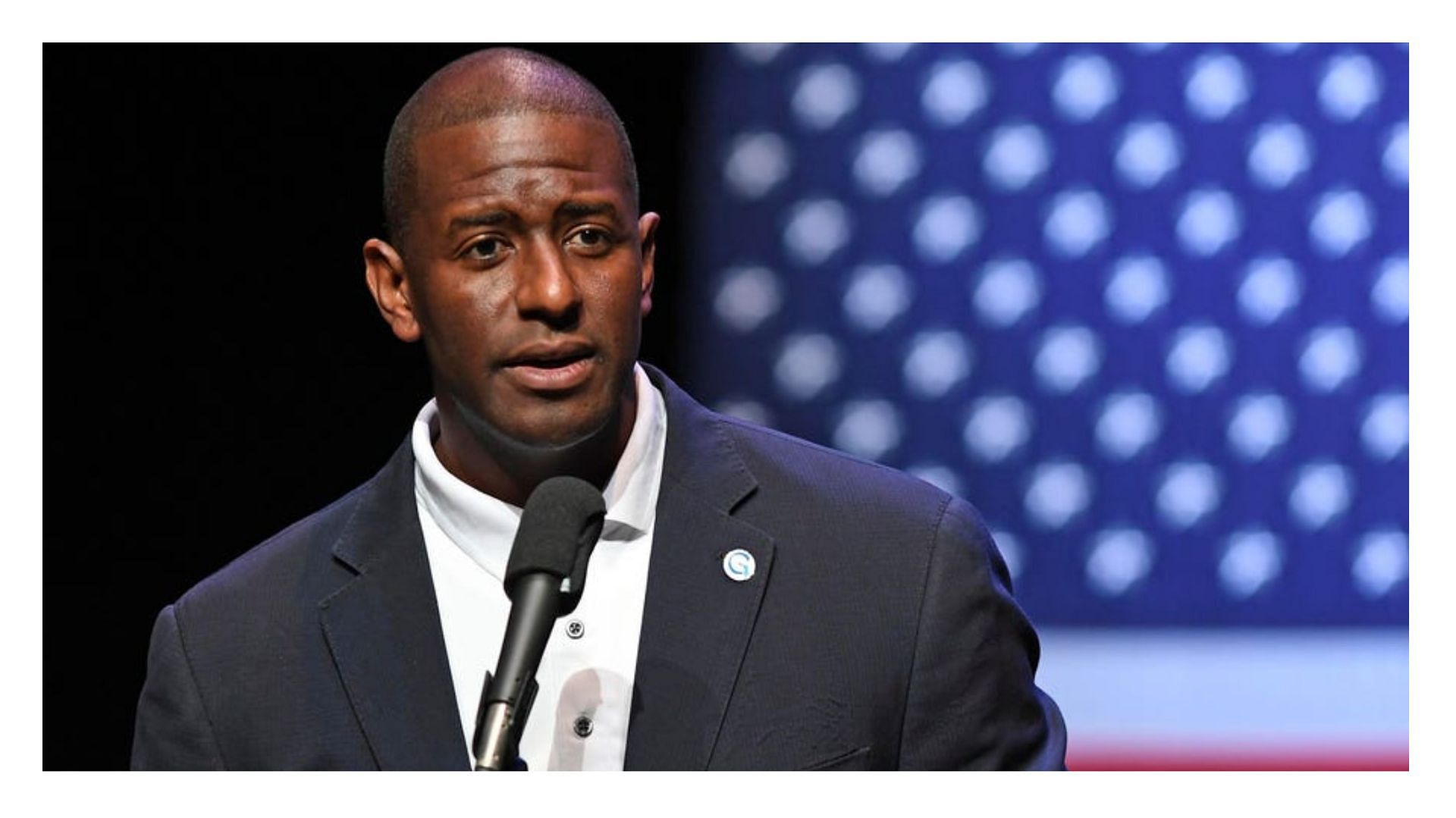 Florida politician Andrew Gillum was indicted for 21 felony charges (image via Getty)