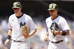 WATCH: New York Yankees shortstop Isiah Kiner-Falefa guns down Mike Trout with an insane throw to first