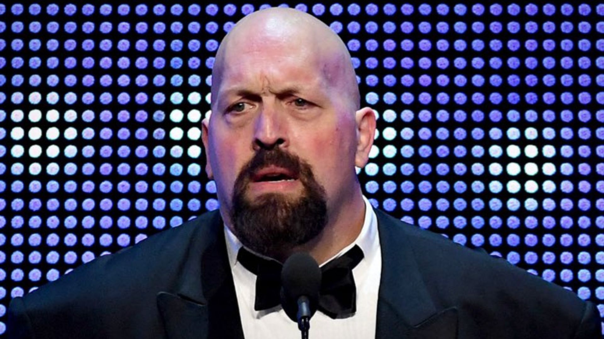 Paul Wight as Big Show at a WWE Hall of Fame induction ceremony