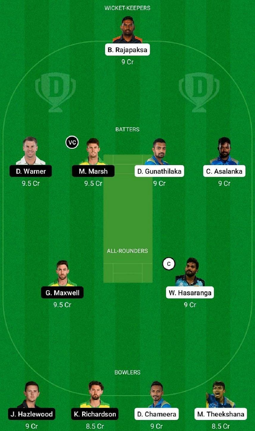 SL vs AUS Dream11 Fantasy Tip #1 - 2nd T20I.