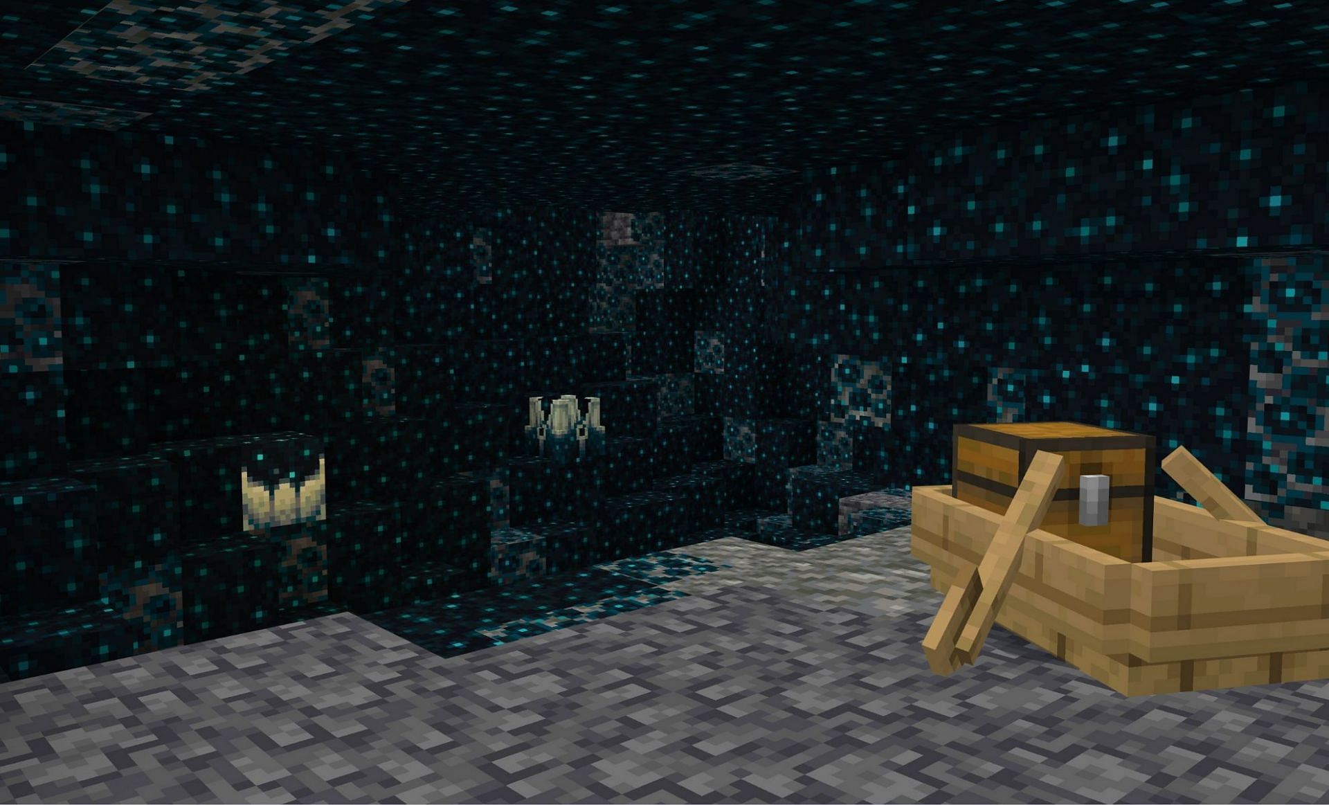 The Deep Dark biome in Minecraft (Image via Mojang)
