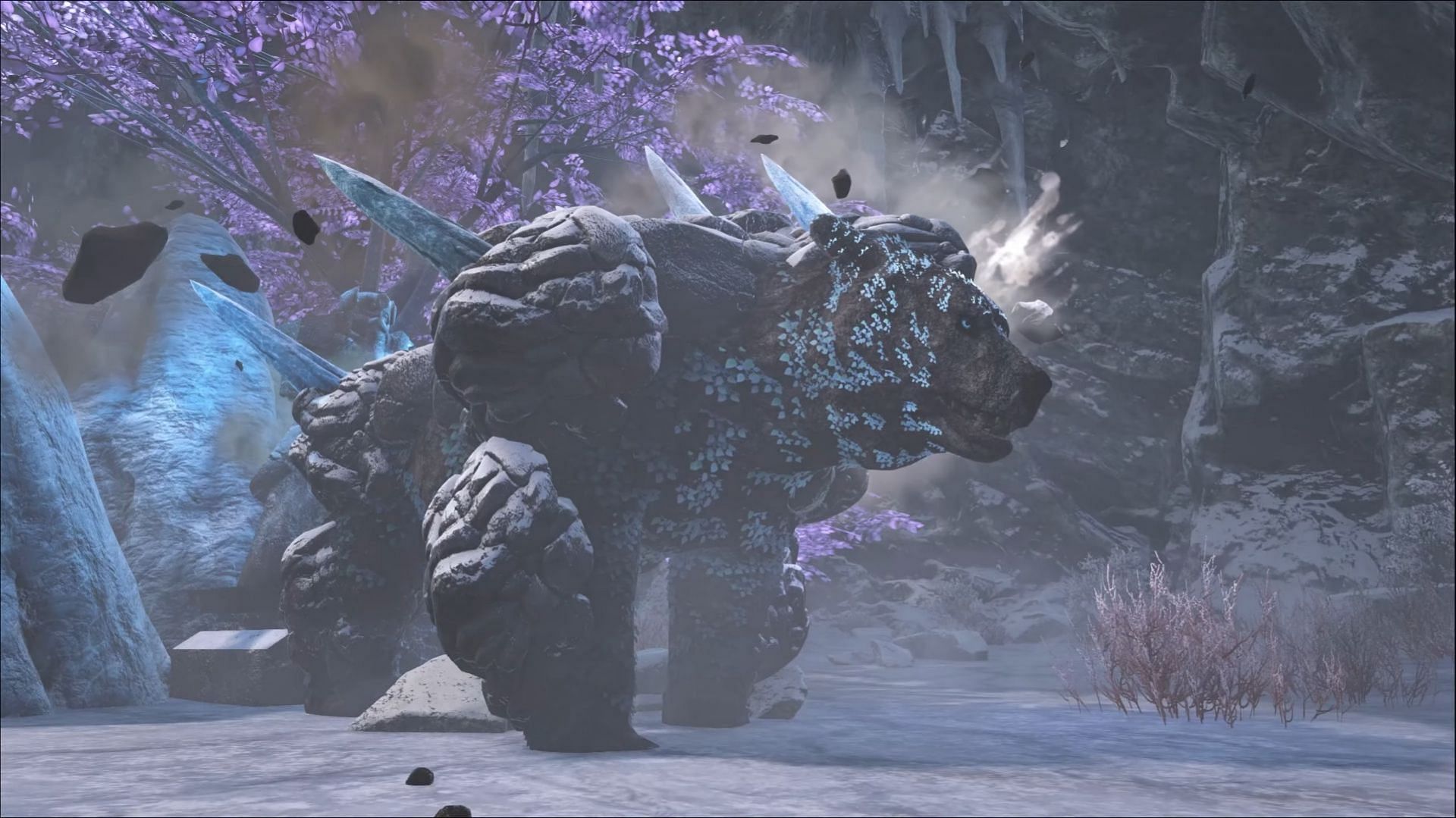 ARK Fjordur Jotunheim boss Steinbjorn (Image via ARK Wiki)