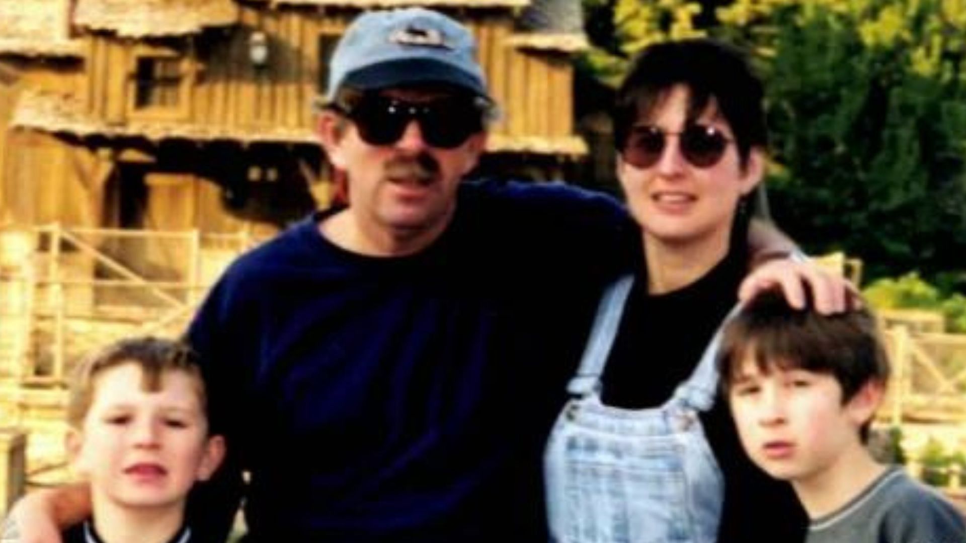 Bill Stout with his wife Anne Marie Stout and his two young sons (Image via NBC News)