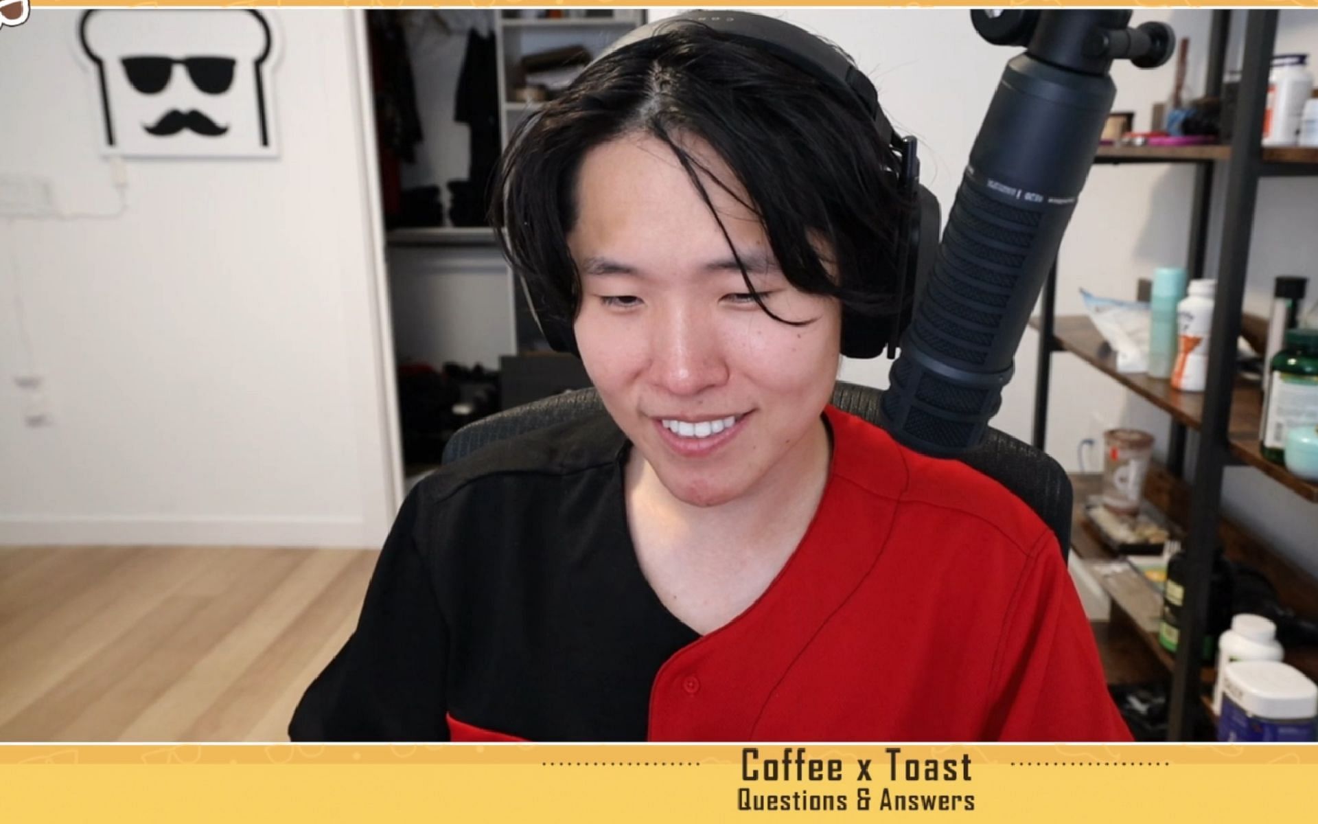 Disguised Toast hosted a special Q&amp;A stream on June 3, 2022 (Image via Disguised Toast/Twitch)