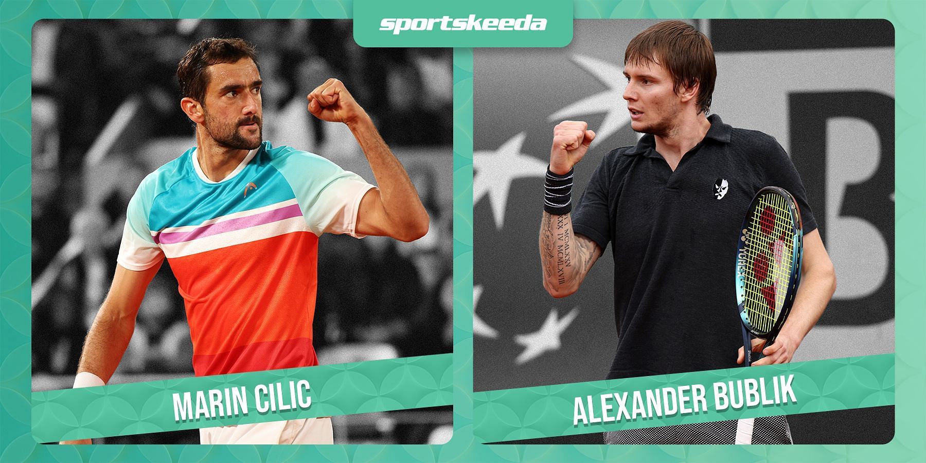 Marin Cilic and Alexander Bublik will square off in a second-round encounter at the Queen&#039;s Club Championships