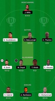 BLD vs LBG Fantasy Suggestion Team 1