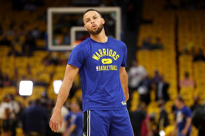 "He's not 6'9 like LeBron, he doesn't have the physicality of a Shaq, he doesn't have the athleticism of Jordan" - Shannon Sharpe believes Steph Curry is 'short-changed,' says he will enter top-10 list with a finals MVP