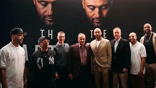 Attendees at the "The Captain" Premiere.