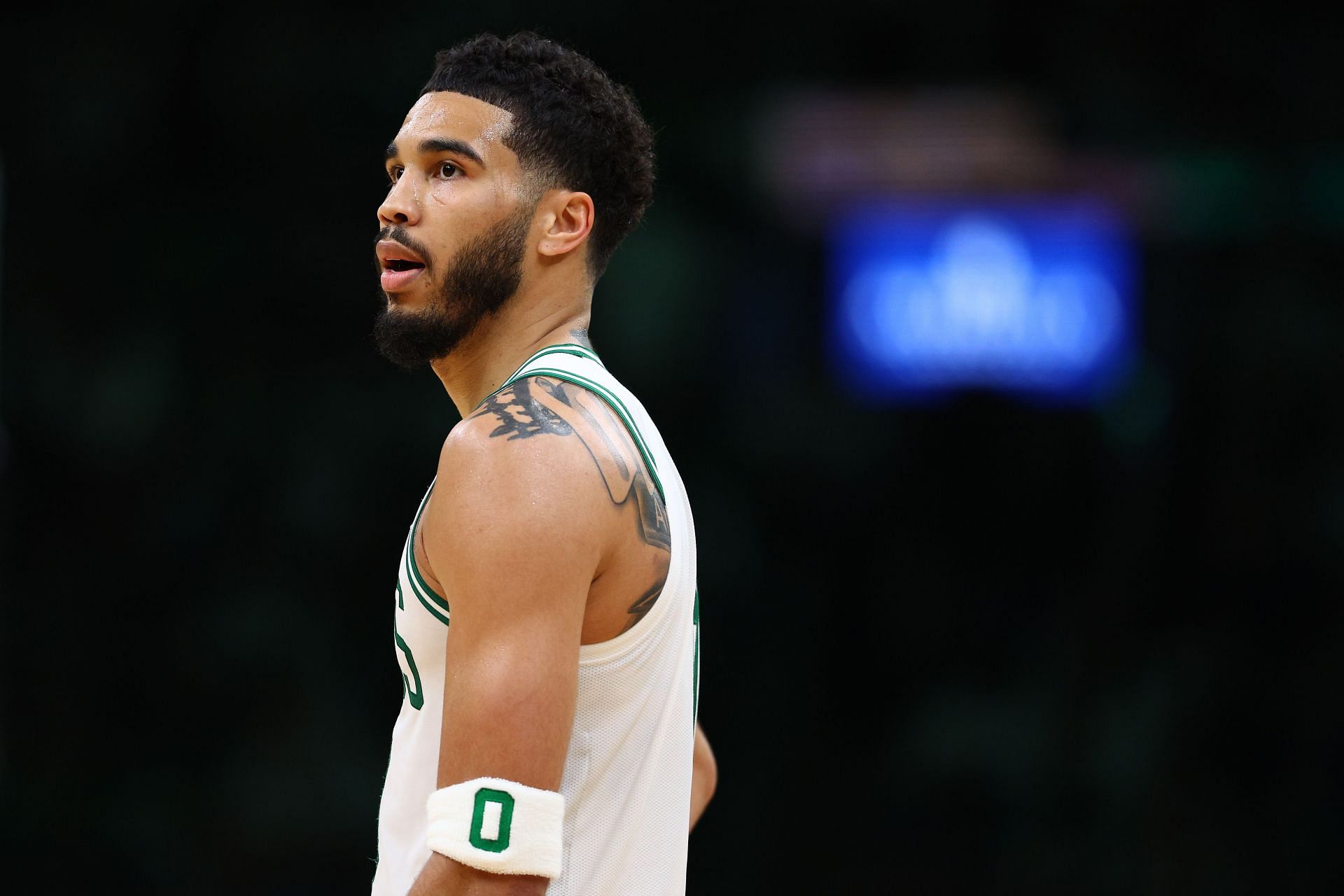 Jayson Tatum #0 of the Boston Celtics