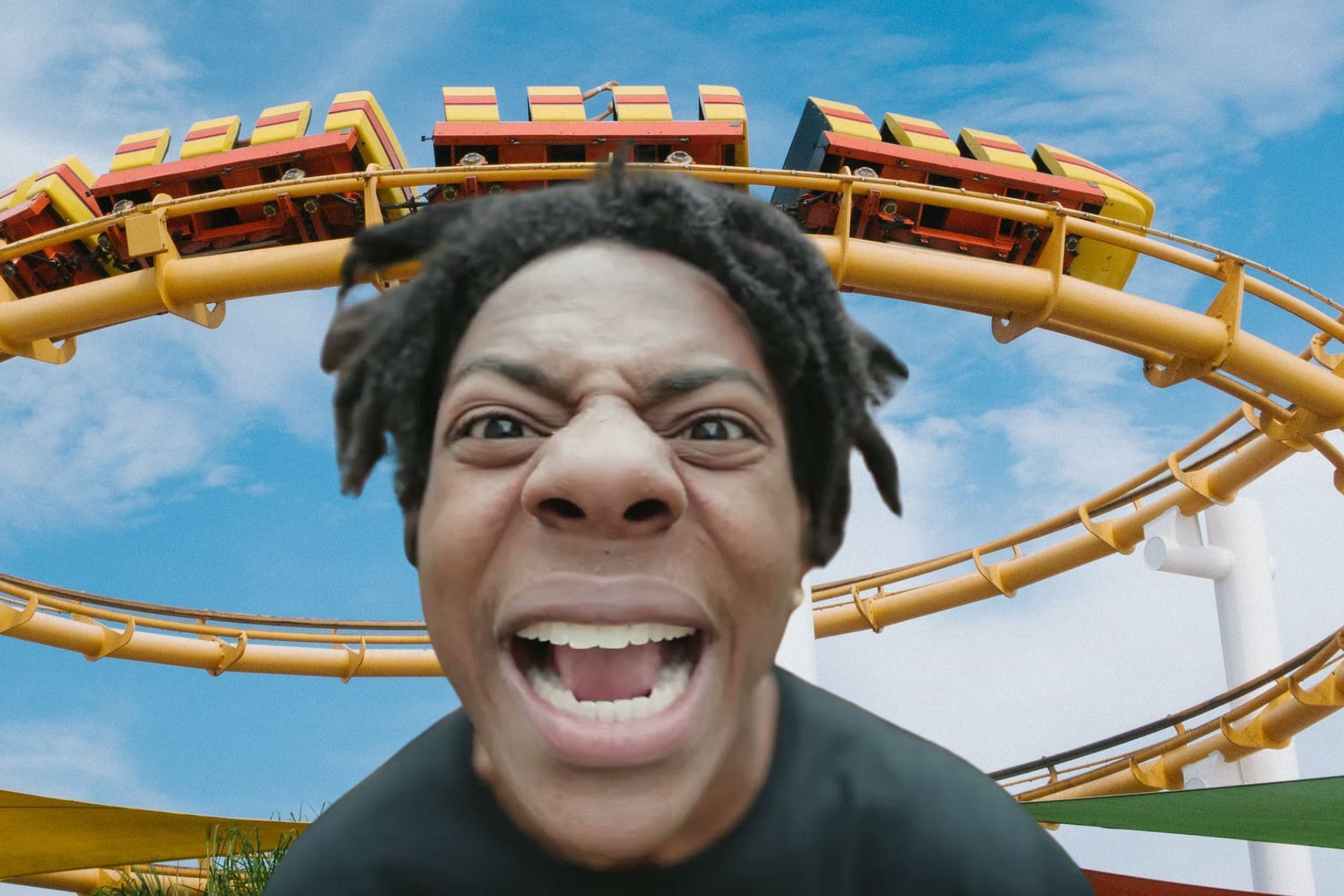 IShowSpeed gets removed from amusement park (Image via Sportskeeda)