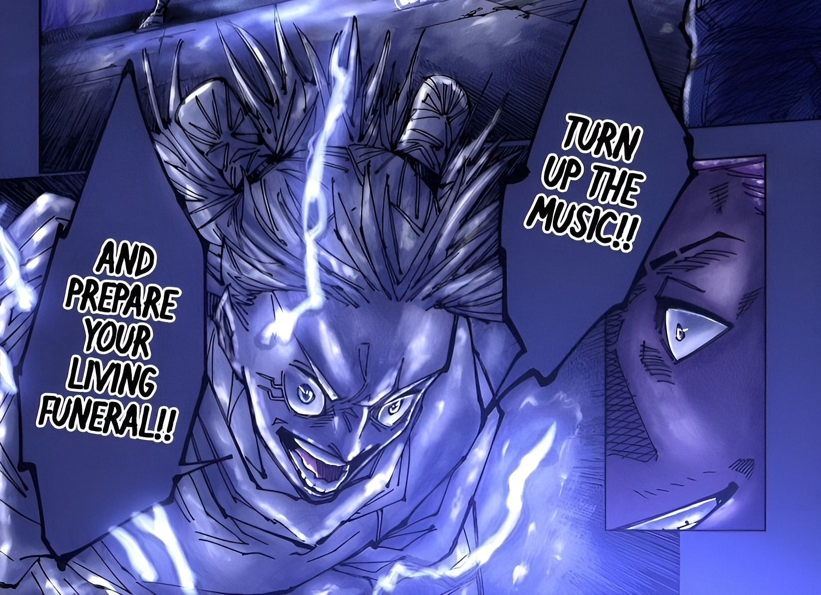 Kashimo&#039;s claim almost comes true (Image credit: Gege Akutami/Shueisha, Jujutsu Kaisen, Colored by PrmaColors)