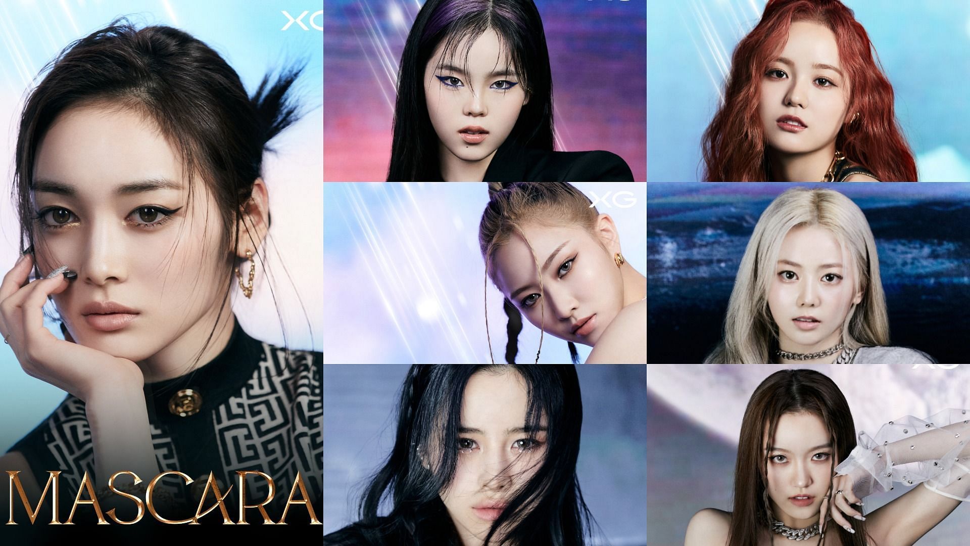 Girl group XG releases visual teasers for upcoming release, MASCARA (Images via @XGOfficial_/Twitter)