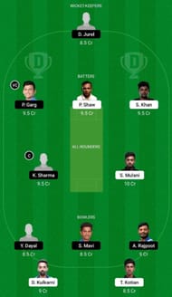 MUM vs UP Dream11 Fantasy Suggestion #2