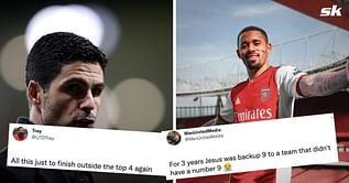 "Lacazette 2.0", "Teemu Pukki scored more goals" - Rival fans troll Arsenal as they reportedly complete signing of Gabriel Jesus from Manchester City