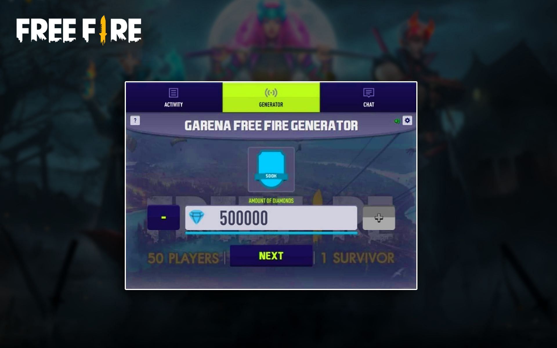 Free Fire Diamond Generator: The truth that needs to be known