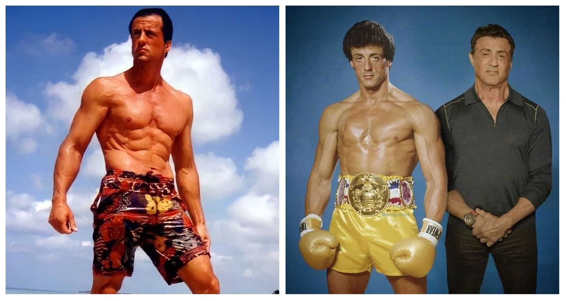 sylvester stallone body rocky 4