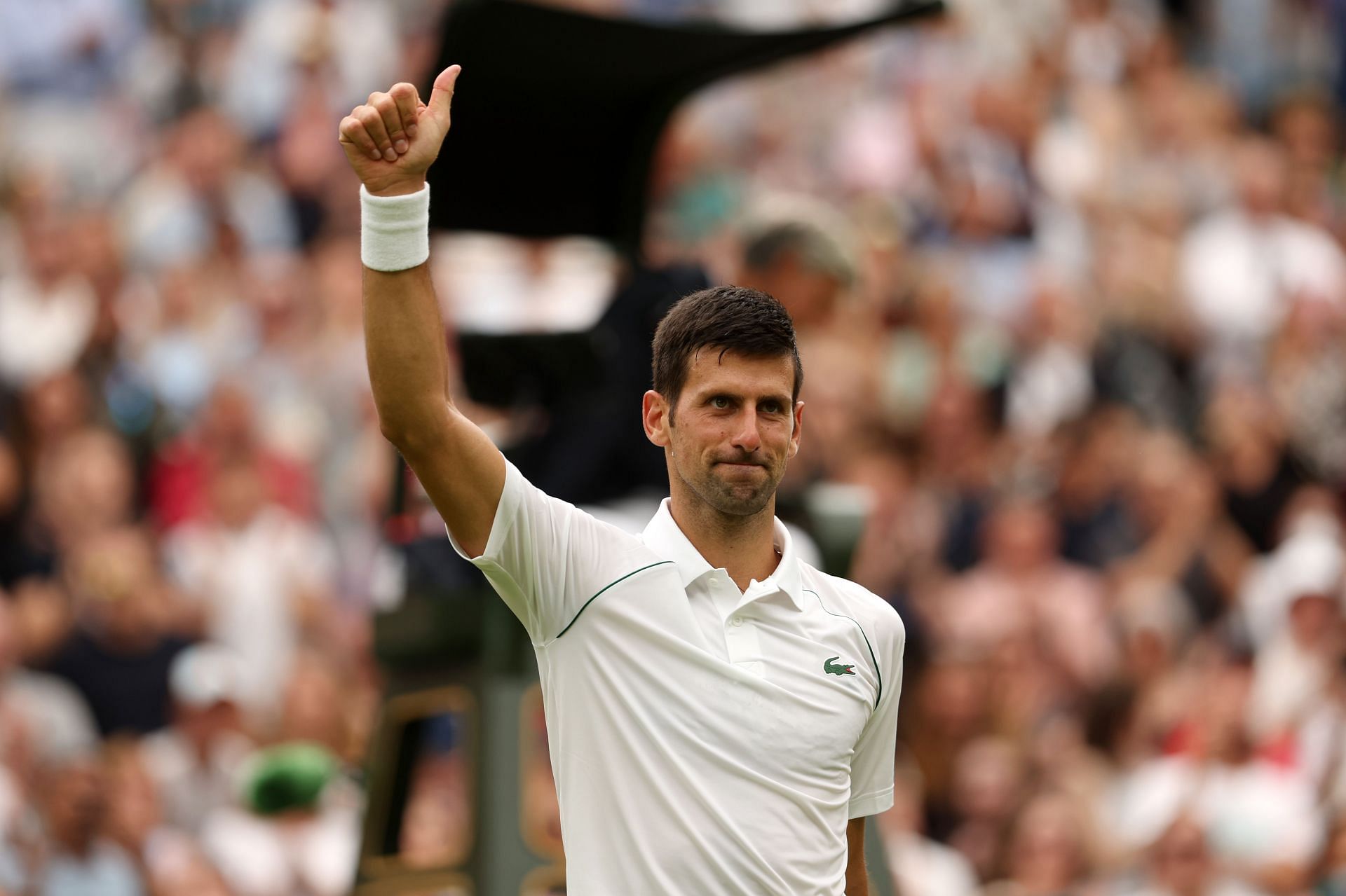 Novak Djokovic will be the favorite to reach the third round at Wimbledon