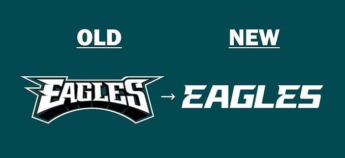 UNOFFICiAL ATHLETIC  Philadelphia Eagles Rebrand
