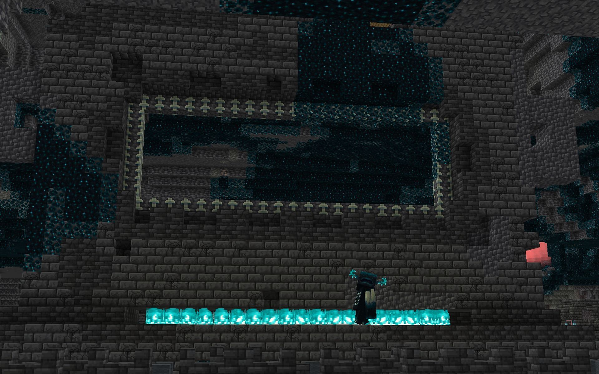 The Deep Dark will seamlessly generate without disturbing the old world (Image via Mojang)