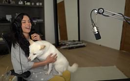 “No more treats for you bro” - Valkyrae and her dog Mika have a wholesome interaction