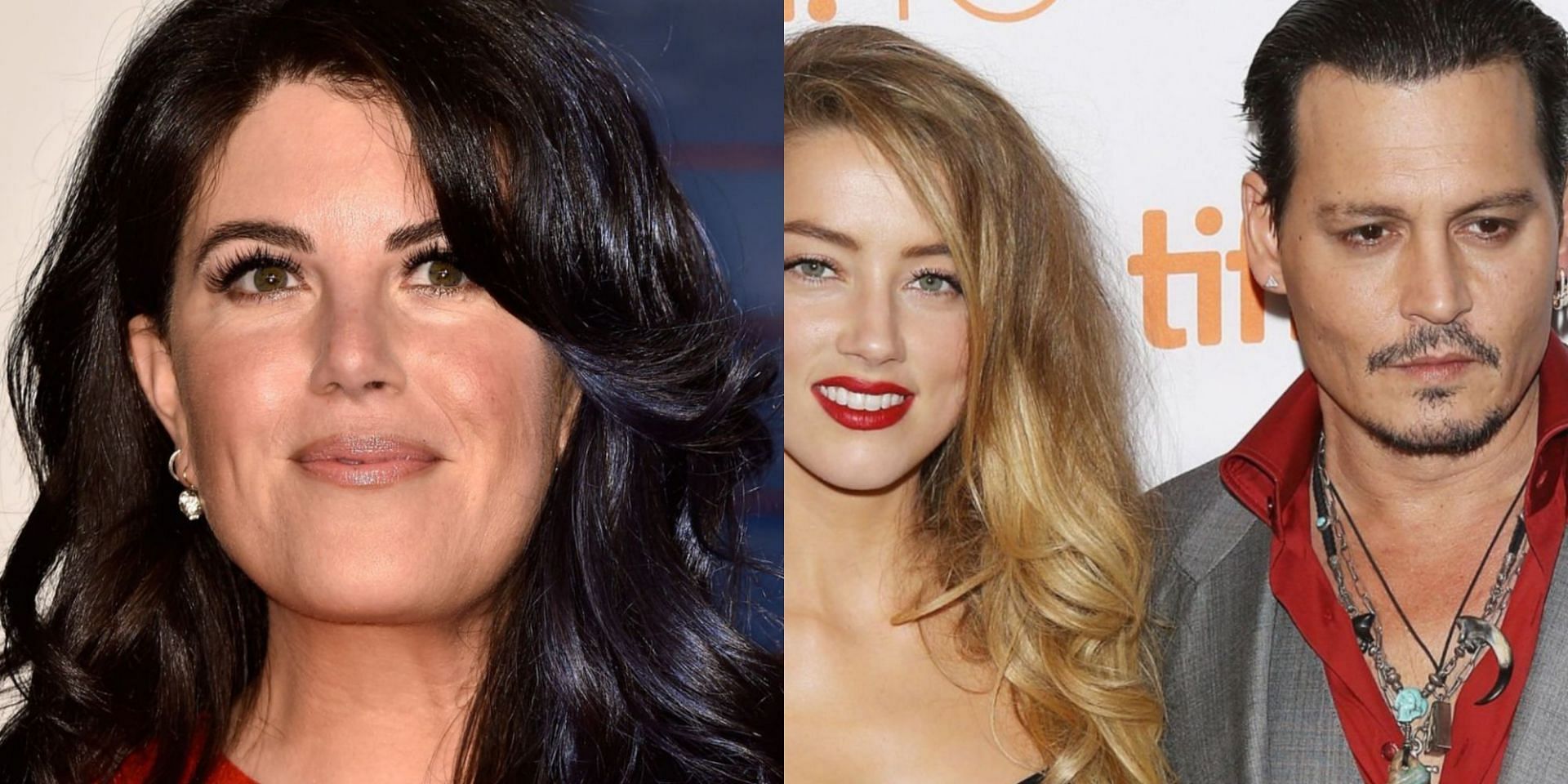 Monica Lewinsky said &quot;we are all guilty&quot; in Johnny Depp vs. Amber Heard trial (Image via Getty Images)