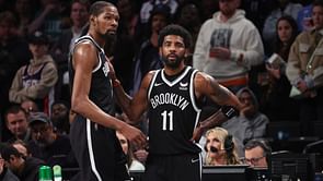 "As much as Kevin Durant is scratching and having Kyrie Irving’s back, when the hell is he gonna return the favor?" - Kendrick Perkins outrightly calls out Kyrie Irving for not keeping his end of the bargain