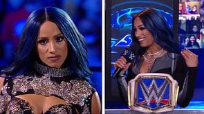 Sasha Banks' longest and shortest WWE title reigns