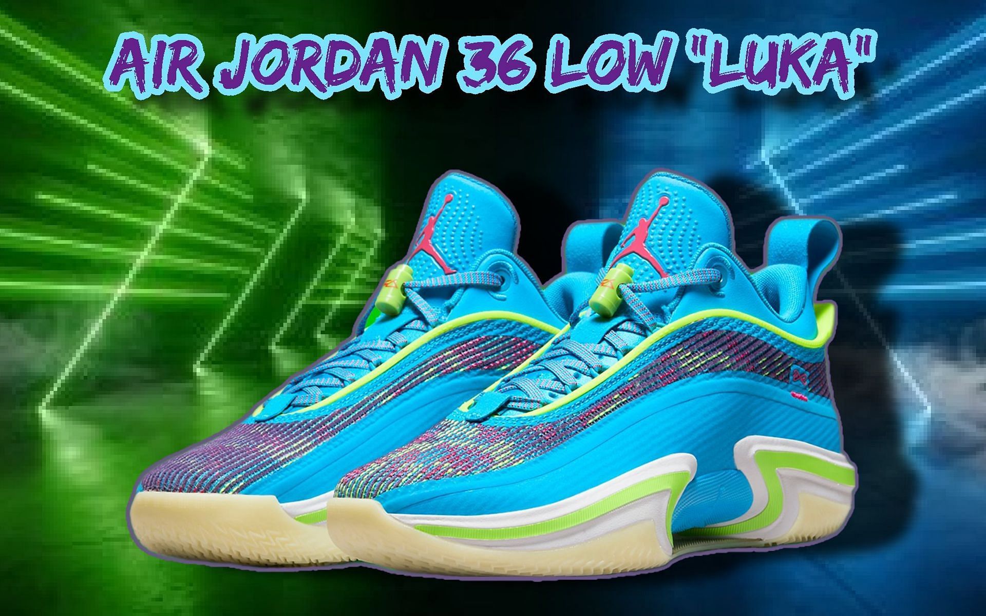 Air Jordan 36 Low Luka Player Exclusive shoes (Image via Twitter/@fanofbasketbal2)