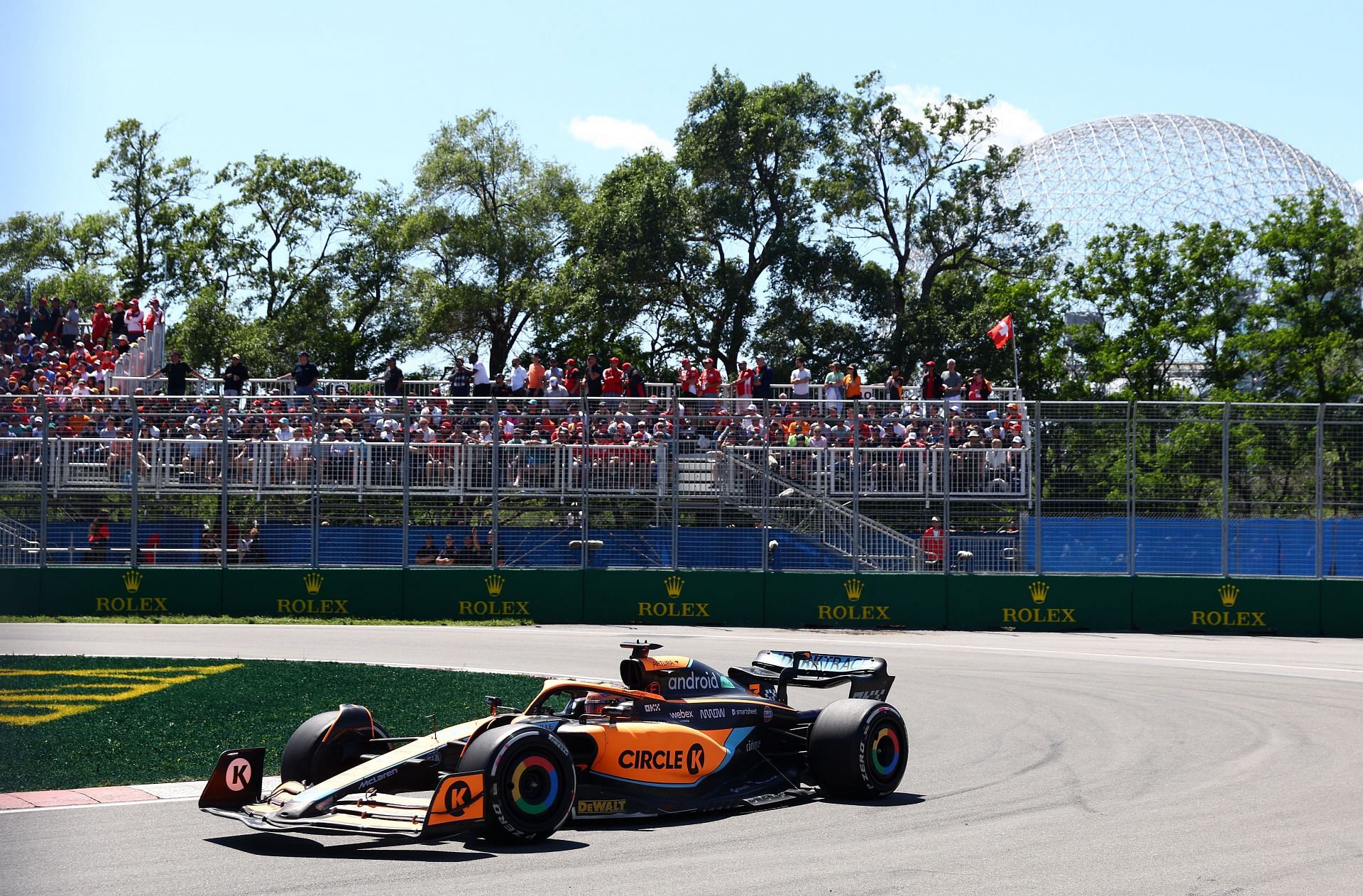 Daniel Ricciardo (3) McLaren MCL36, 2022 Canadian GP