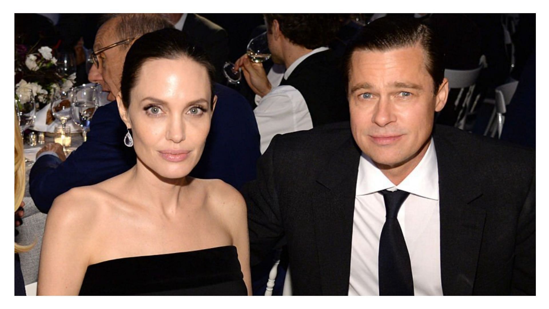 Angelina Jolie and Brad Pitt tied the knot in 2014 (Image via Kevin Mazur/Getty Images)