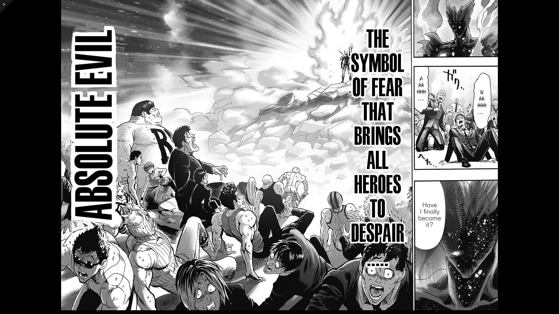 This is Beyond INSANE, Saitama vs God BEGINS! Saitama Meets Cosmic Garou - One  Punch Man Chapter 164 