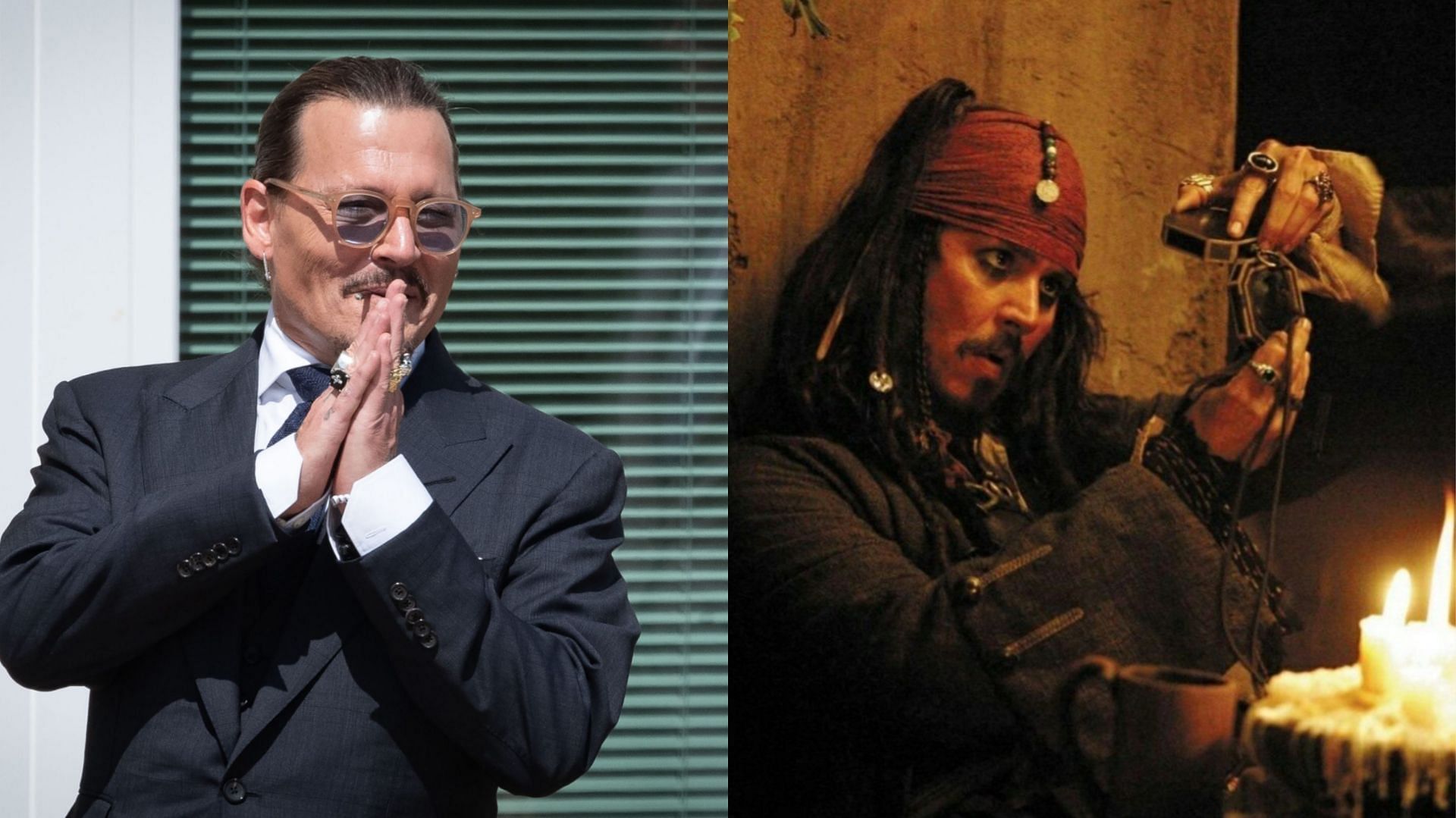 Johnny Depp had previously stated that he would not work with Disney Studios even if they offer him a $300 million paycheck. (Image via Getty Images/Cliff Owen, Twitter/@genevieghost)