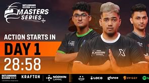 BGMI Masters Series 2022 Day 1: Overall standings, top 5 players, overview, and more