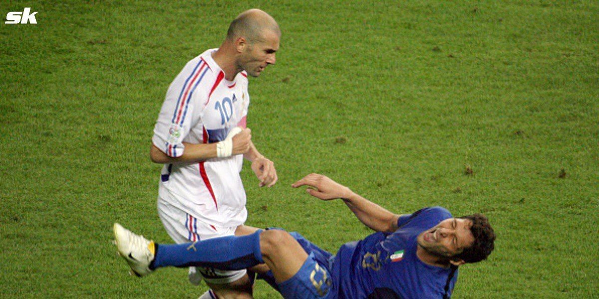 Zizou discloses reason behind headbutt on Materazzi in World Cup final