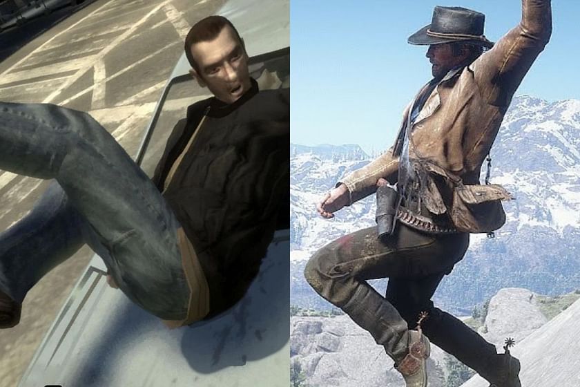 Gta 4 Ragdoll Physics Inspires New Red Dead Redemption 2 Mod