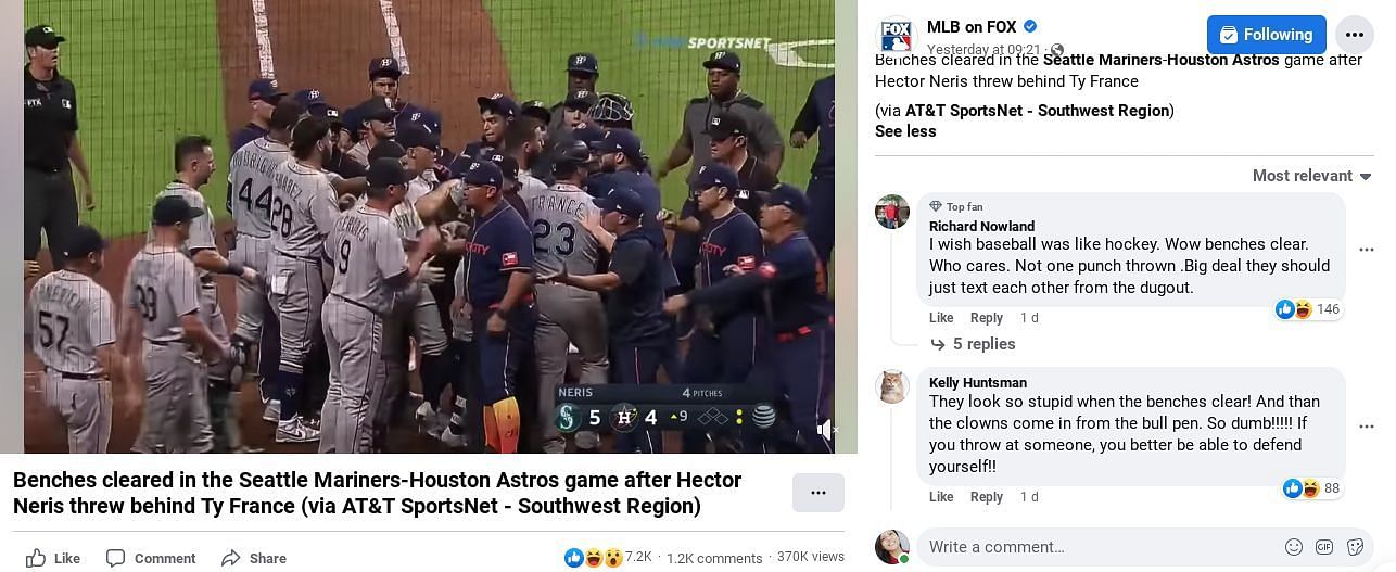 Bench-clearing confrontation over simmering Astros-Dodgers feud