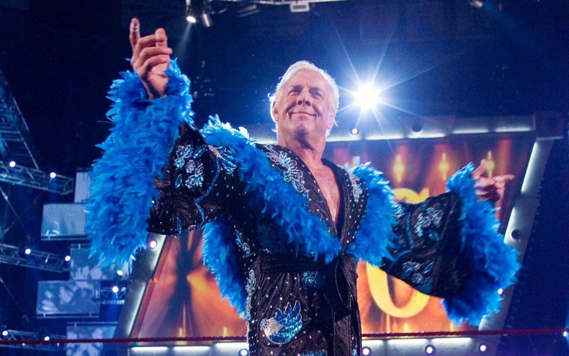 Ric Flair wrestled his last match for WWE at WrestleMania 24